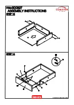 Preview for 14 page of Coaster 800897 Assembly Instructions Manual