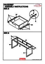 Preview for 15 page of Coaster 800897 Assembly Instructions Manual