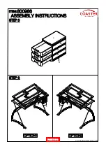 Preview for 7 page of Coaster 800986 Assembly Instructions Manual