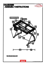 Preview for 9 page of Coaster 800986 Assembly Instructions Manual