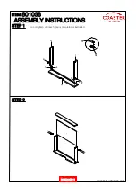 Preview for 6 page of Coaster 801038 Assembly Instructions Manual