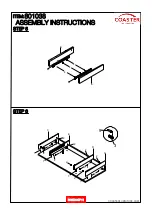 Preview for 8 page of Coaster 801038 Assembly Instructions Manual