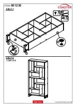 Предварительный просмотр 6 страницы Coaster 801236 Assembly Instructions Manual