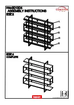 Preview for 5 page of Coaster 801304 Assembly Instructions Manual