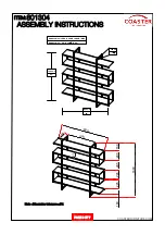 Preview for 6 page of Coaster 801304 Assembly Instructions Manual