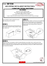 Preview for 7 page of Coaster 801304 Assembly Instructions Manual