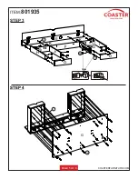 Preview for 5 page of Coaster 801935 Assembly Instructions Manual