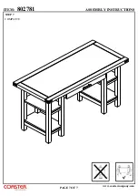 Preview for 7 page of Coaster 802781 Assembly Instruction Manual