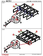 Предварительный просмотр 4 страницы Coaster 802783 Assembly Instructions Manual