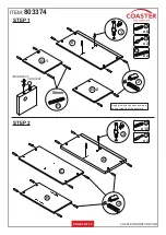 Preview for 4 page of Coaster 803374 Assembly Instructions Manual