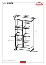 Preview for 12 page of Coaster 803374 Assembly Instructions Manual