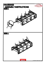 Preview for 5 page of Coaster 803402 Assembly Instructions Manual