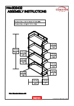 Preview for 7 page of Coaster 803402 Assembly Instructions Manual