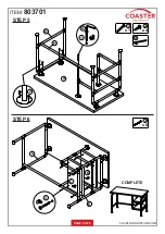 Preview for 5 page of Coaster 803701 Assembly Instructions