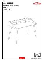 Preview for 8 page of Coaster 804495 Assembly Instructions Manual