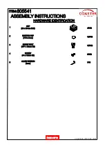 Preview for 4 page of Coaster 805541 Assembly Instructions Manual