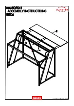 Preview for 8 page of Coaster 805541 Assembly Instructions Manual