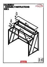 Preview for 9 page of Coaster 805541 Assembly Instructions Manual