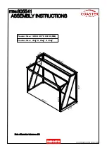 Preview for 10 page of Coaster 805541 Assembly Instructions Manual