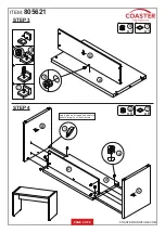 Preview for 4 page of Coaster 805621 Assembly Instructions Manual