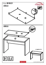 Preview for 5 page of Coaster 805621 Assembly Instructions Manual