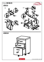 Preview for 7 page of Coaster 805623 Assembly Instructions Manual