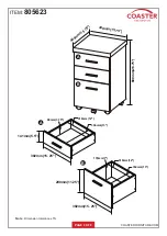 Preview for 8 page of Coaster 805623 Assembly Instructions Manual