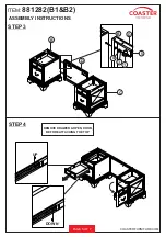 Preview for 5 page of Coaster 881282 Assembly Instructions Manual