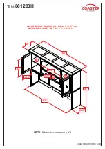 Предварительный просмотр 5 страницы Coaster 881283H Assembly Instructions