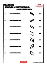 Preview for 3 page of Coaster 881572 Assembly Instructions Manual