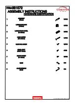 Preview for 5 page of Coaster 881572 Assembly Instructions Manual