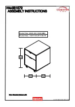 Preview for 12 page of Coaster 881572 Assembly Instructions Manual