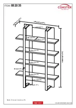 Preview for 6 page of Coaster 882035 Assembly Instructions Manual