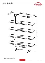 Предварительный просмотр 6 страницы Coaster 882036 Assembly Instructions Manual