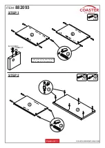 Предварительный просмотр 4 страницы Coaster 882093 Assembly Instructions Manual