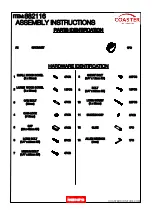 Preview for 6 page of Coaster 882116 Assembly Instructions Manual