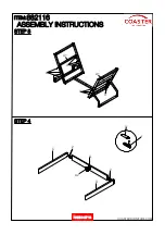 Preview for 8 page of Coaster 882116 Assembly Instructions Manual