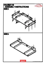 Preview for 9 page of Coaster 882116 Assembly Instructions Manual