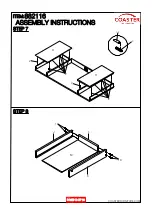 Preview for 10 page of Coaster 882116 Assembly Instructions Manual