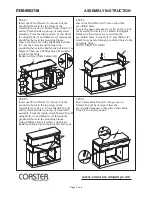 Preview for 5 page of Coaster 900374N Assembly Instruction Manual