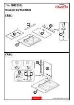 Preview for 6 page of Coaster 900558 Assembly Instructions Manual