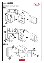 Preview for 9 page of Coaster 900558 Assembly Instructions Manual