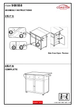 Preview for 11 page of Coaster 900558 Assembly Instructions Manual