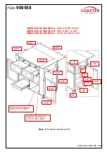 Preview for 12 page of Coaster 900558 Assembly Instructions Manual