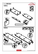 Preview for 4 page of Coaster 900604 Assembly Instructions Manual