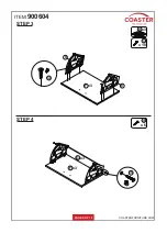 Preview for 5 page of Coaster 900604 Assembly Instructions Manual