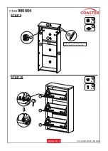 Preview for 8 page of Coaster 900604 Assembly Instructions Manual