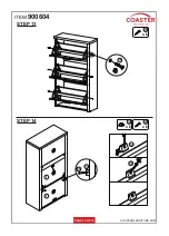 Preview for 10 page of Coaster 900604 Assembly Instructions Manual