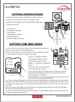 Preview for 7 page of Coaster 900723 Assembly Instructions Manual