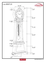 Предварительный просмотр 10 страницы Coaster 900723 Assembly Instructions Manual